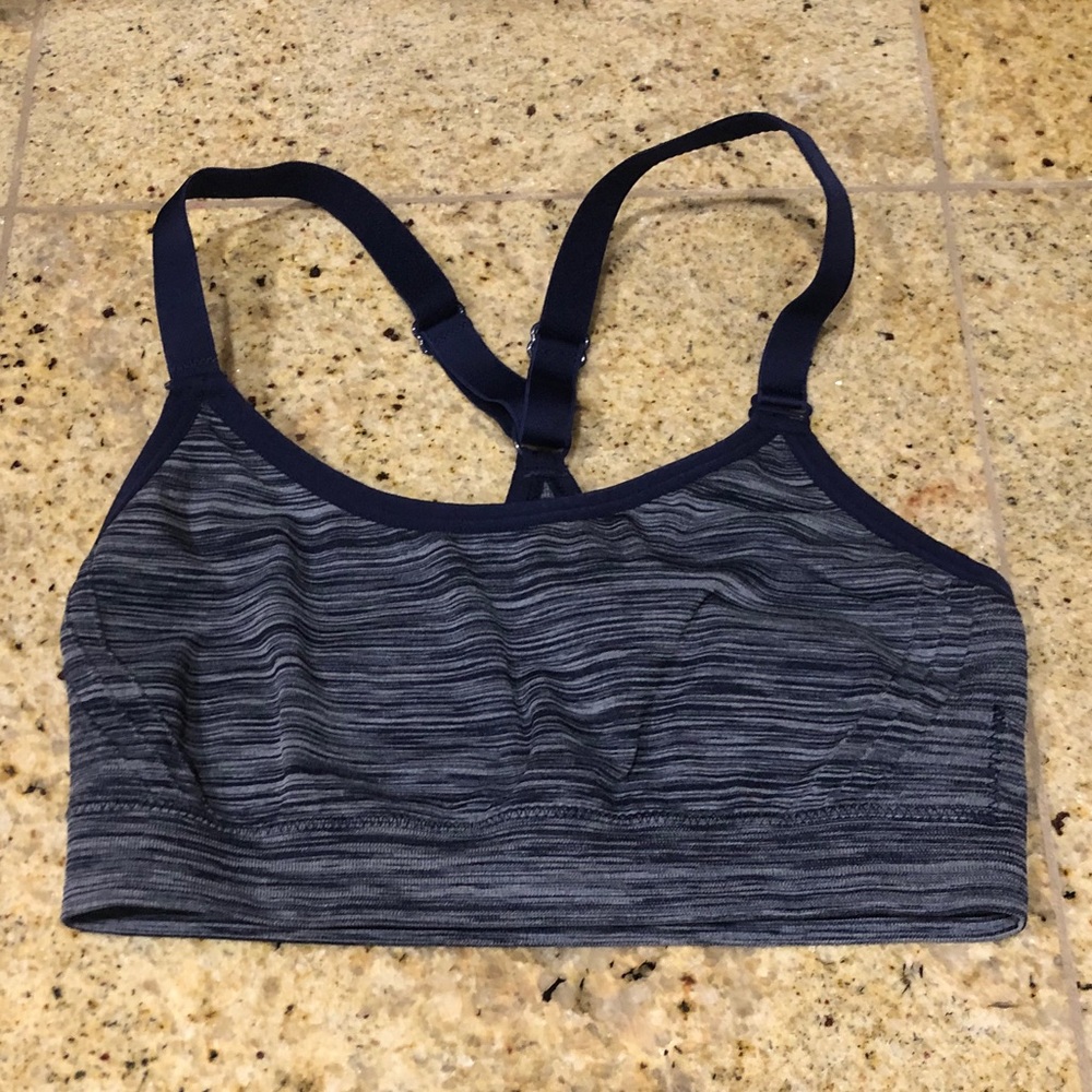 Strappy sports bra
